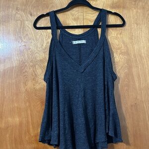 We The Free Black Swing Tank - V-Neck Layering Top